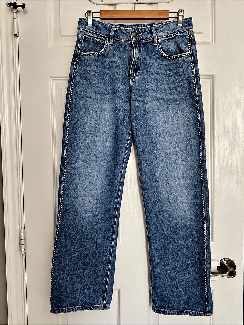 Garage Straight Leg Jeans in Blue Waist 26